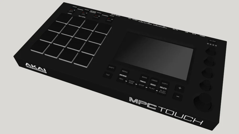 mpc touch Akai MPC TOUCH - Model - 3D Warehouse