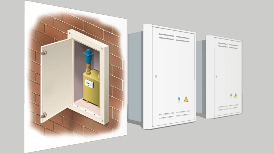 Gas Meter Box - Electricity Meter Box - Meter Box Doors