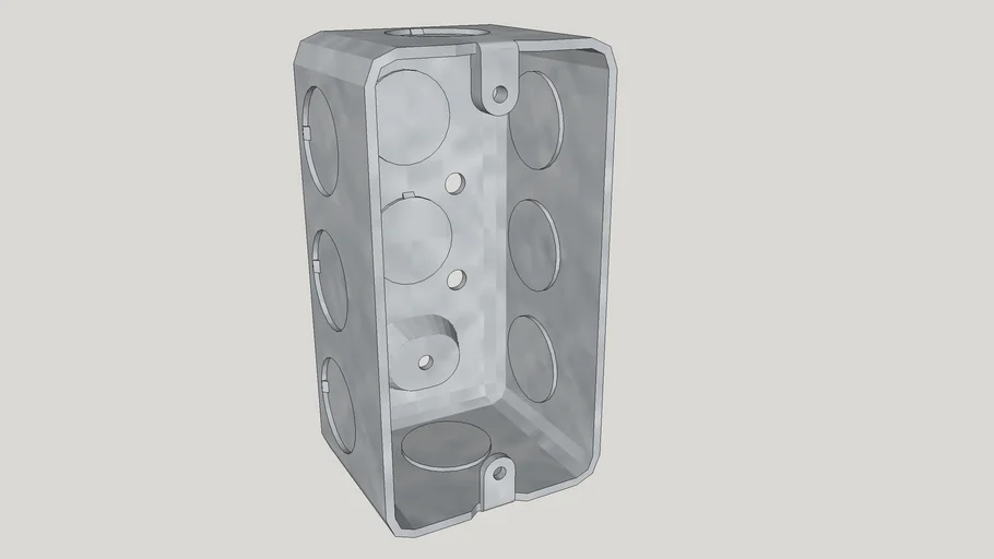Electrical Handy Box Single Gang