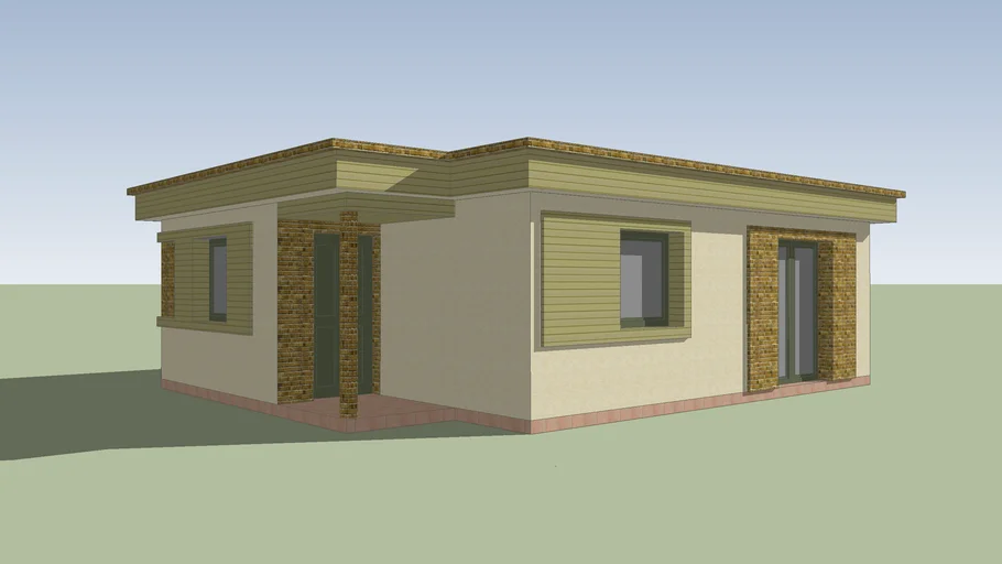 Modern detached house