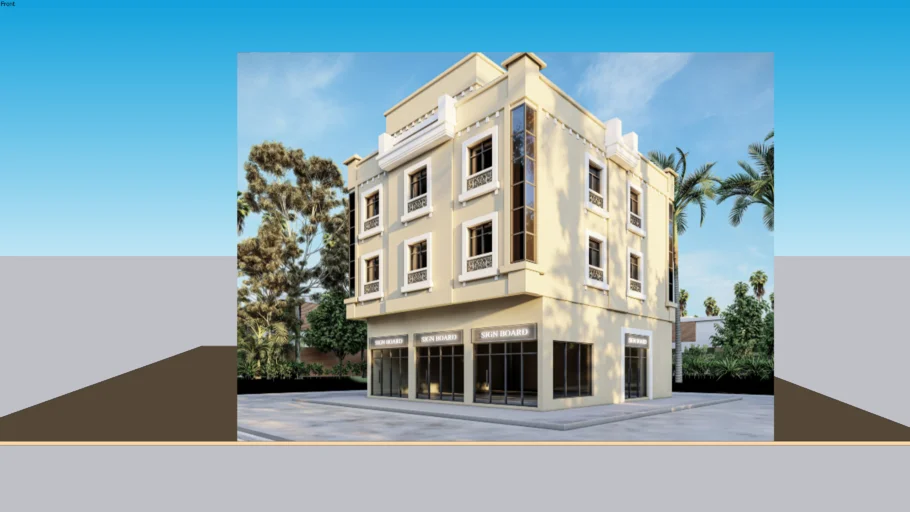 CLASSIC G+2 BUILDING