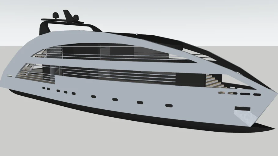 Yacht by Norman Foster 'Ocean Emerald'