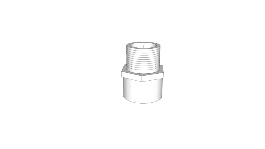 adaptador macho pvc 1 1/4"