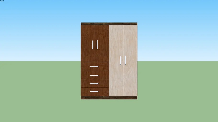 Guarda-roupa 4 portas