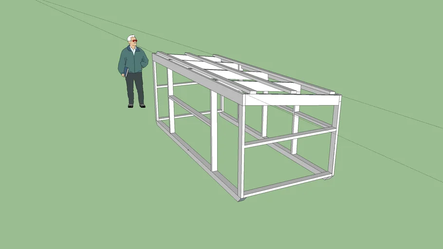 12' Portable Goat Barn