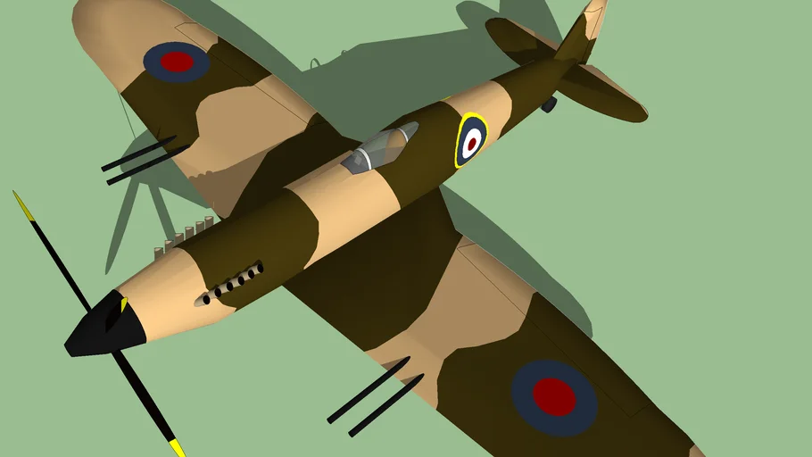 Supermarine Spitfire Mk VII (desert)