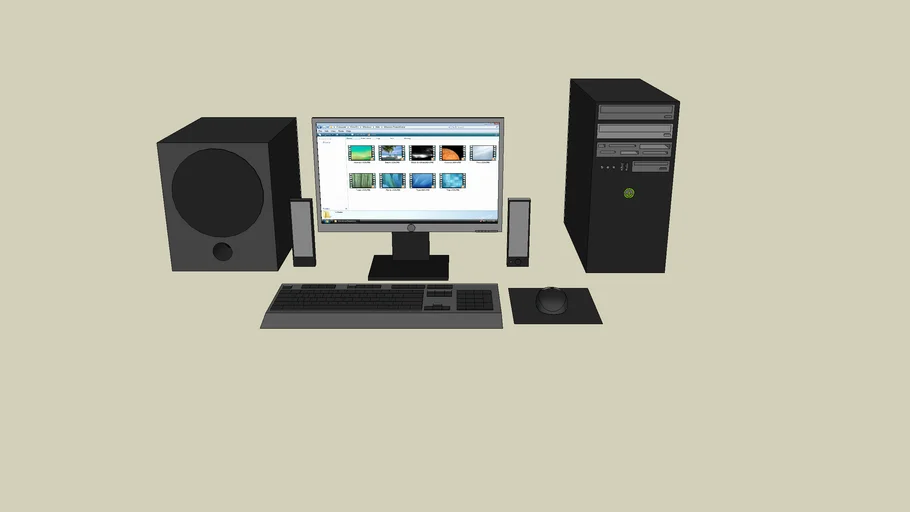 Computer original by guoruiwu1994 | 3D Warehouse