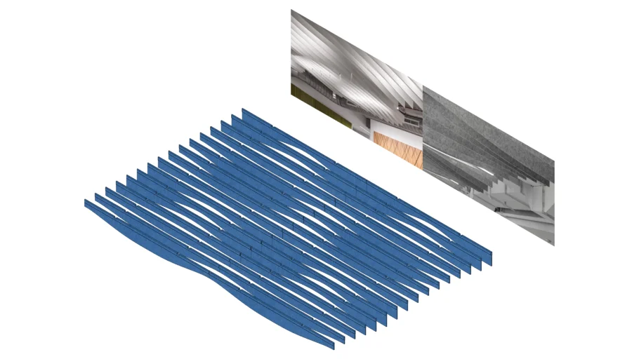 Turf Design TORRENT Acoustic Ceiling Baffle