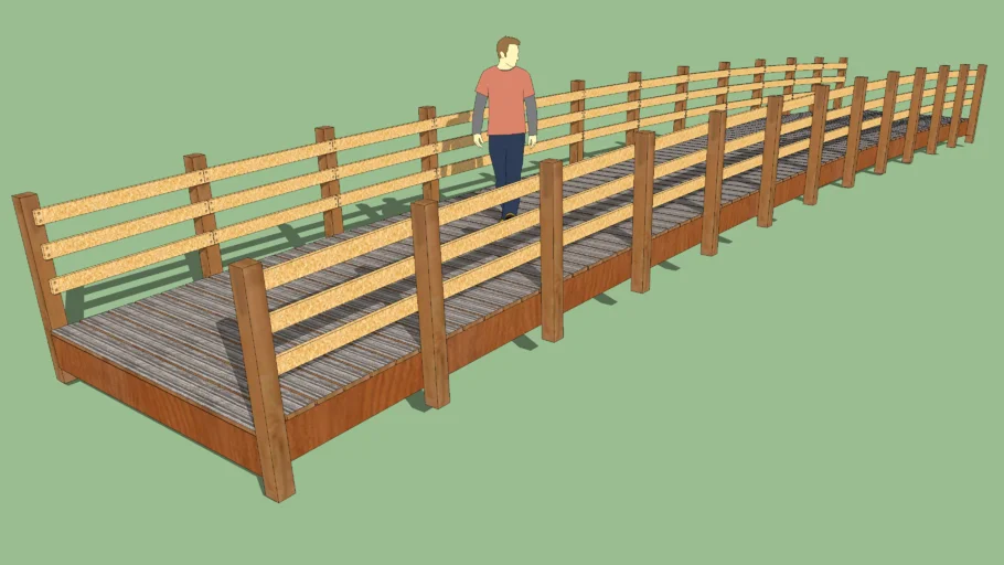 wooden bridge