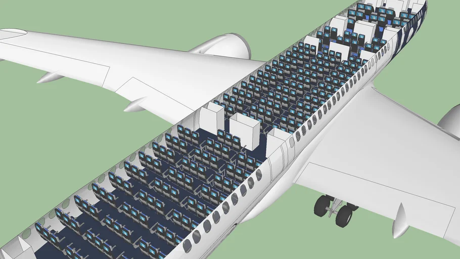 LOT Polish Airlines Boeing 787-8 Cabin
