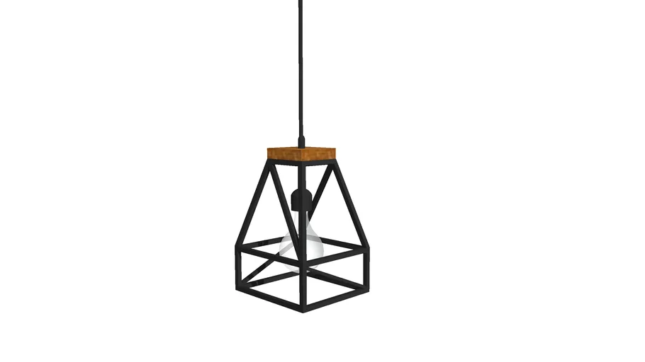 Iron Wire Lamp