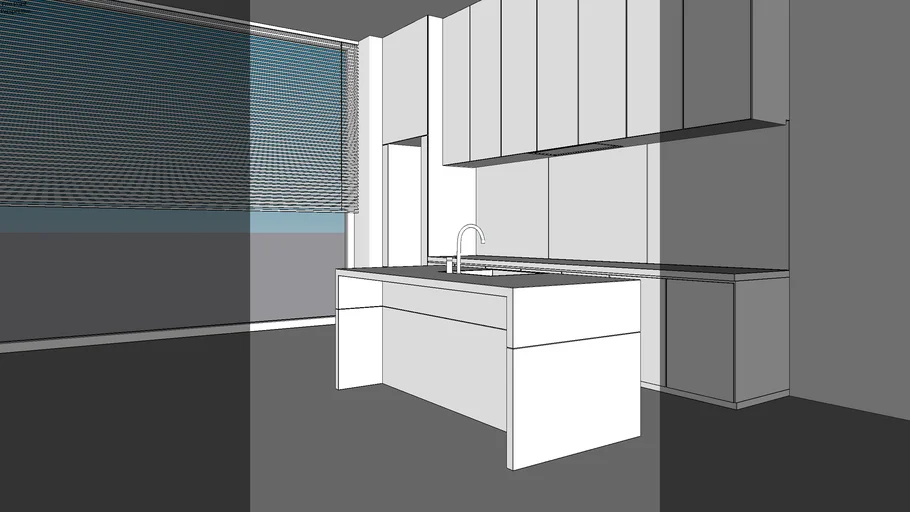 Sketchup Vray 5 Kitchen