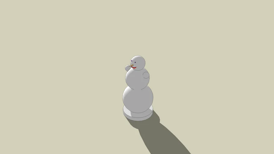snowman | 3D Warehouse