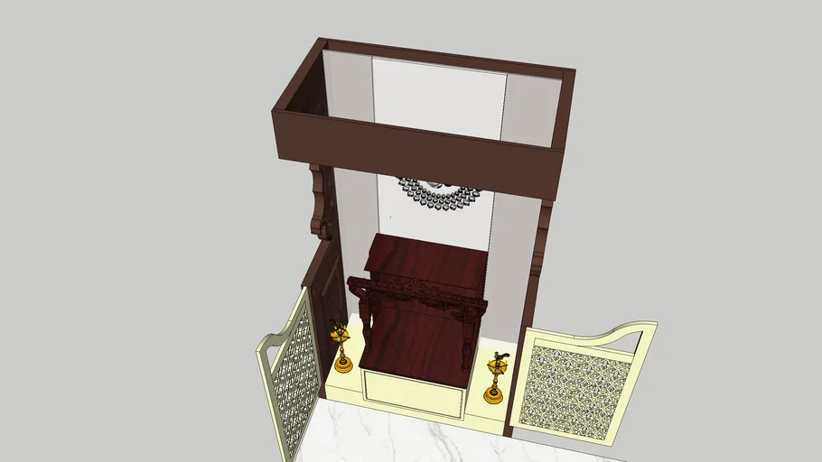 pooja room unit mandir
