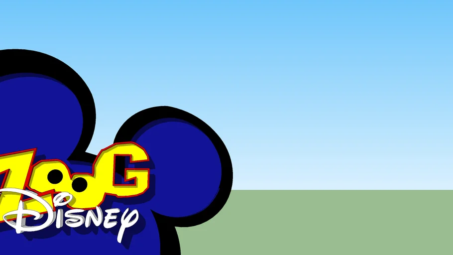 (Fanlogos) Zoog Disney logo 2002