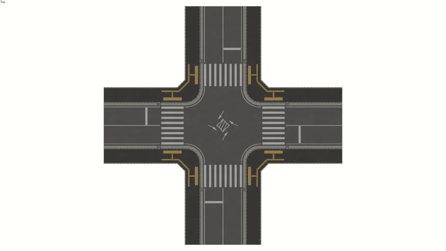 Road2L W7x7 Intersection