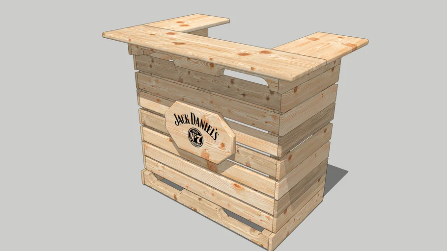 Pallets Home Bar