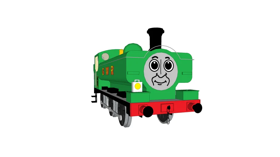 Duck the Great Western Engine | 3D Warehouse