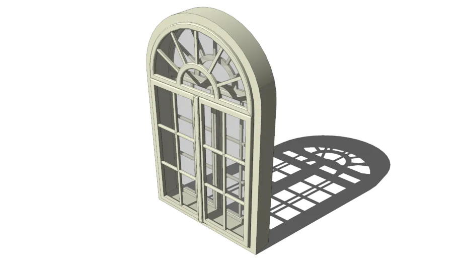 Arched window