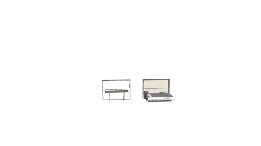 WB Space Desk Full