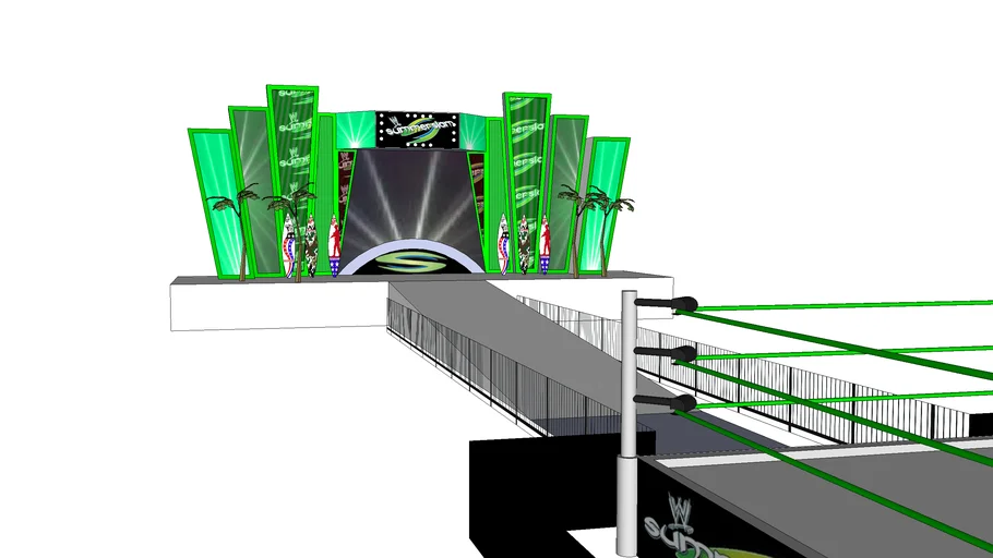 Summerslam 2008 stage