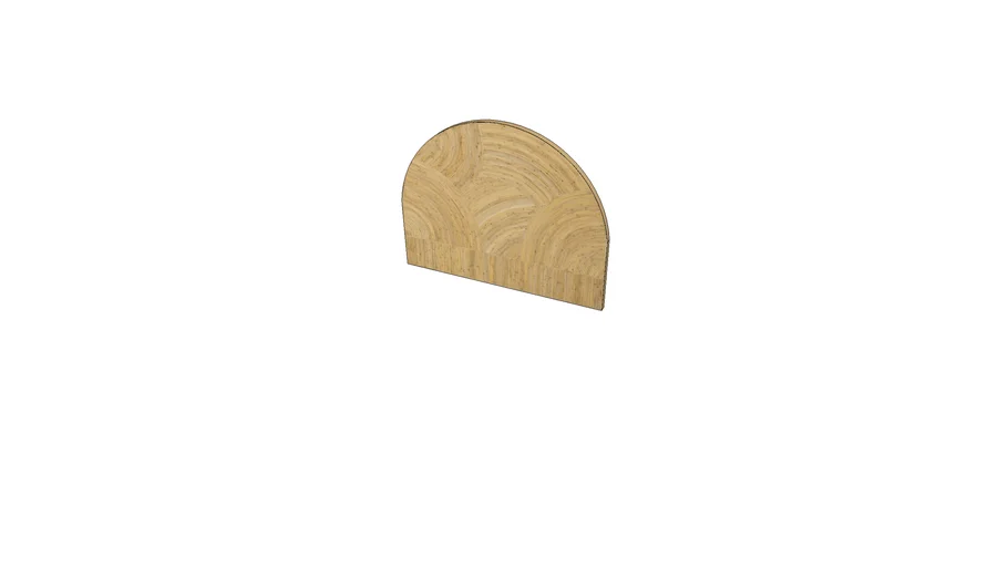 Mandalay, tête de lit super king size (180 cm), cannage naturel de chez MADE.COM