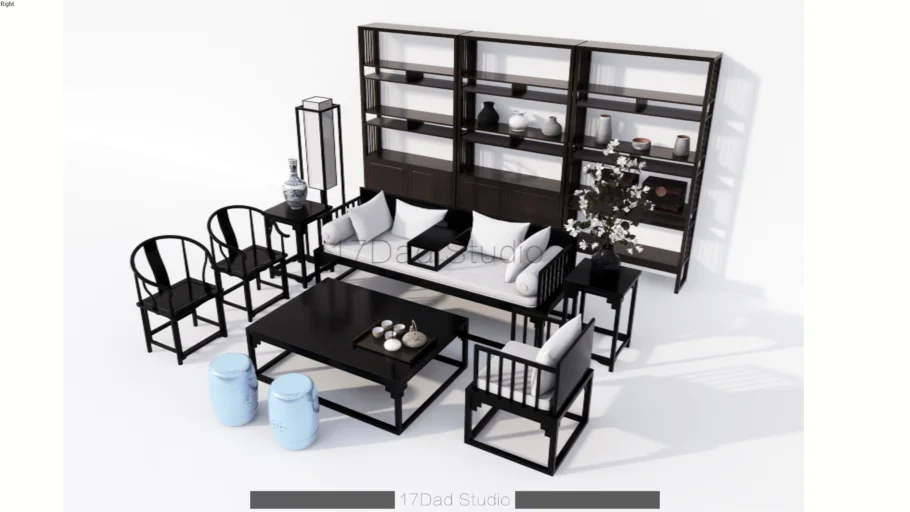 New Chinese style，新中式