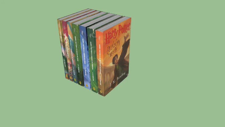 Coleção livros Harry Potter em português (editora Rocco)