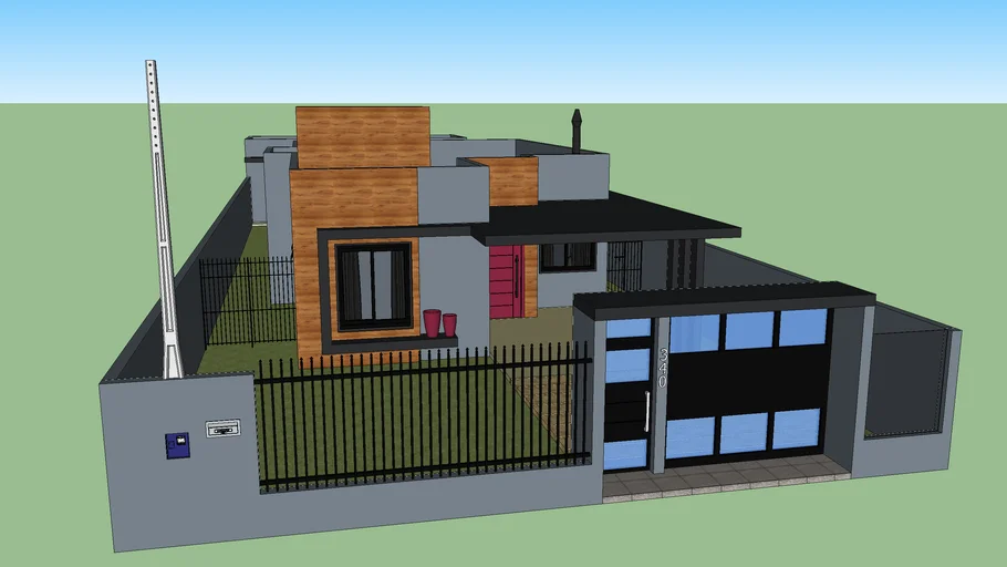 Casa Moderna Lages | 3D Warehouse