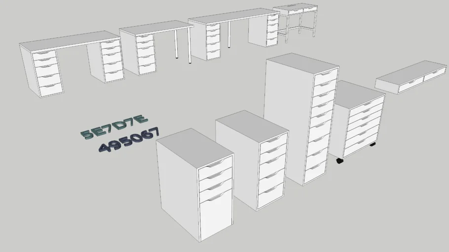 Ikea Alex Furniture