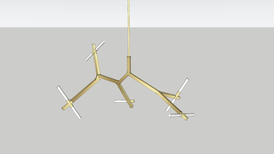 Geometric Chandelier