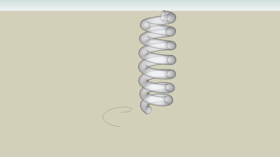 * Spring Template | 3D Warehouse