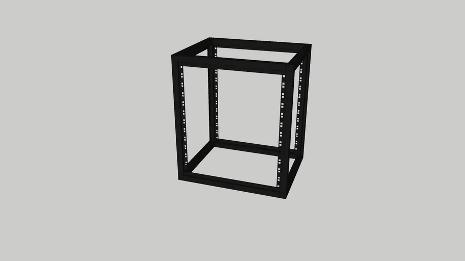 12U Audio Rack | 3D Warehouse