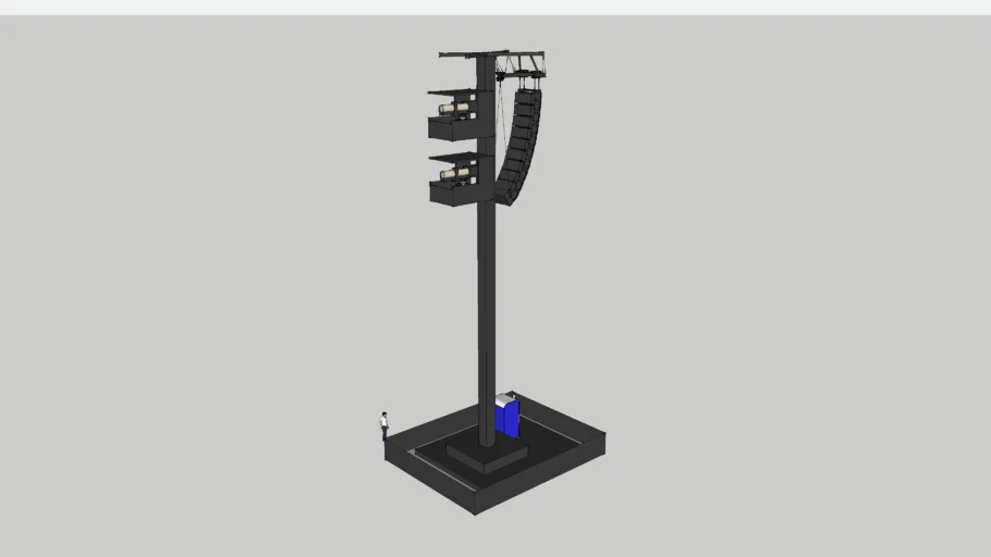 Concert Sound System- Delay Tower