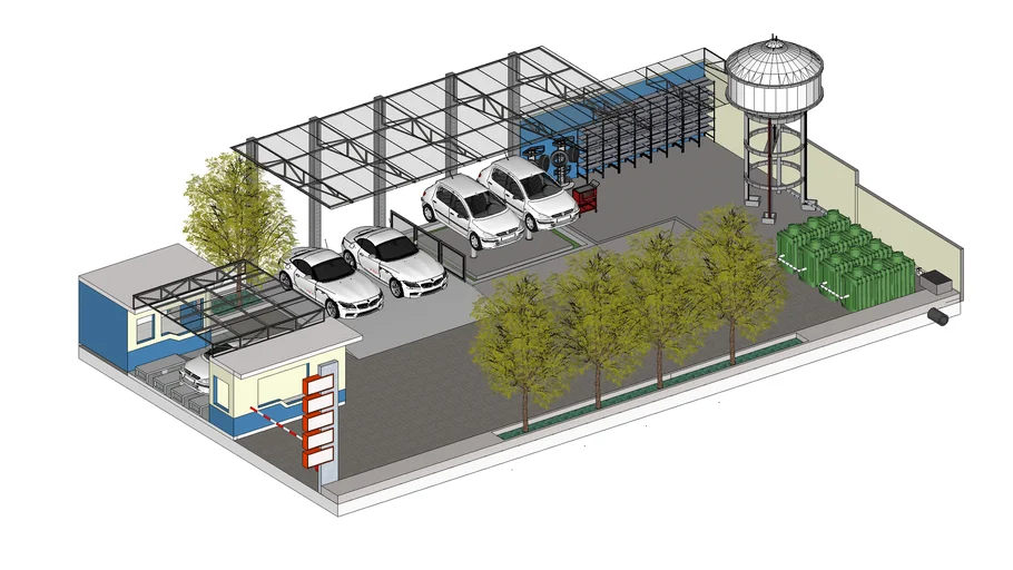 LAVADORA DE AUTOMOVILES, LIMPIEZA Y PURIFICACION DE AGUA 