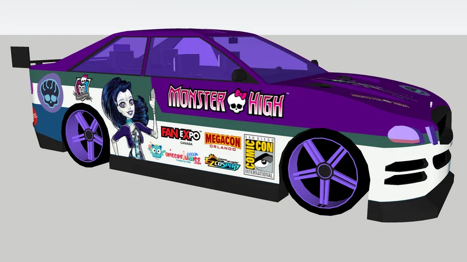 Monster High Elle Eedee Car | 3D Warehouse