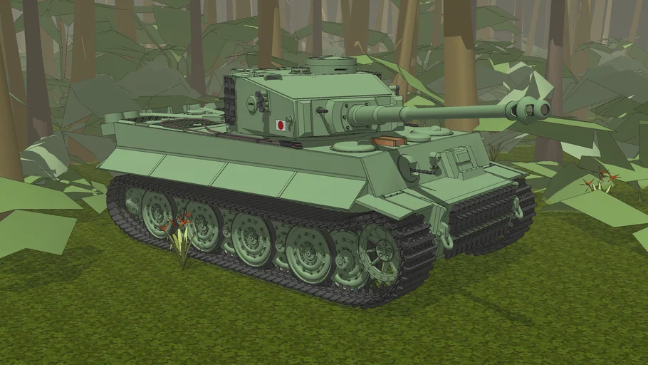 Japanese Tiger Heavy Tank No. VI