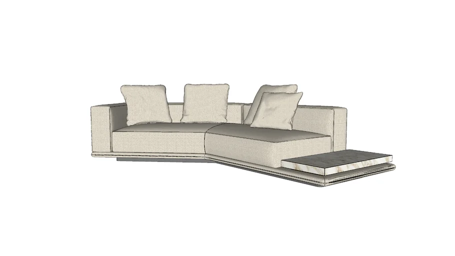 HORINZONTE INCLINED SOFA MINOTTI