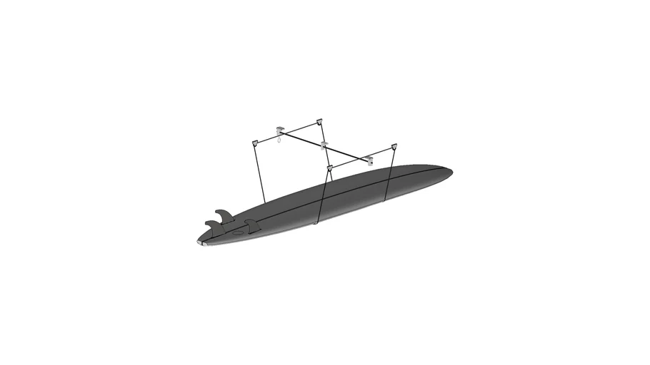 Suporte de Teto Prancha Surf