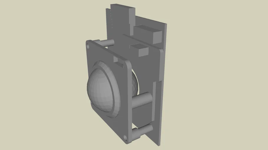 1.50" Panel Mount Trackball