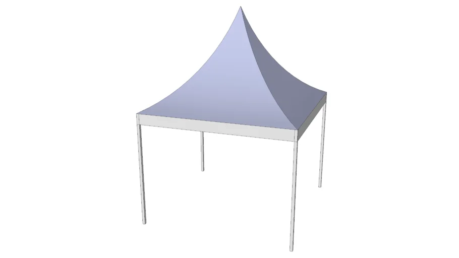 tenda kerucut 3x3