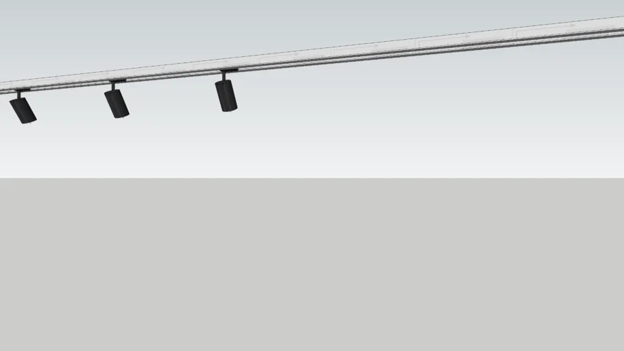 Azzardo track line magnetic intergated