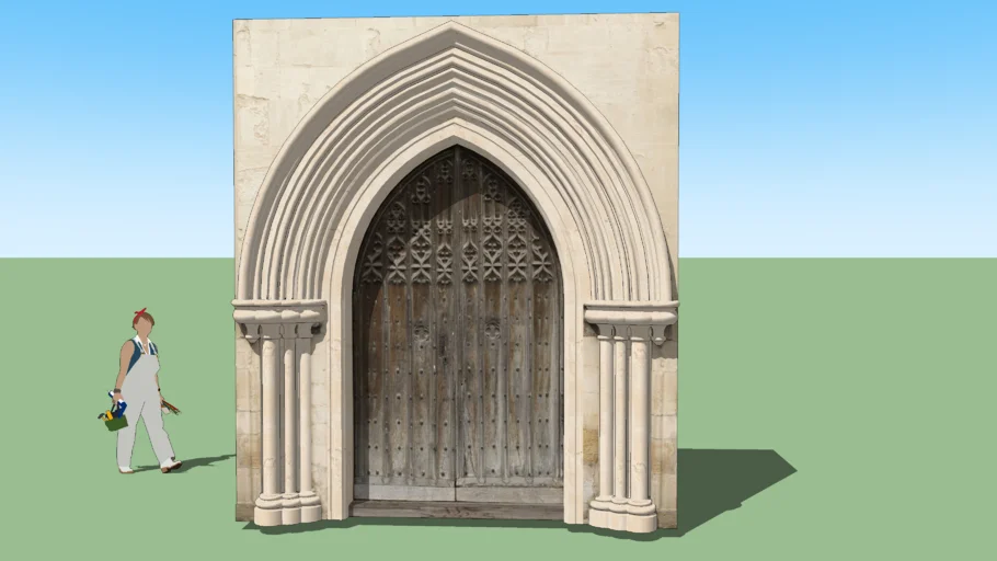 Gothic Arch Doorway