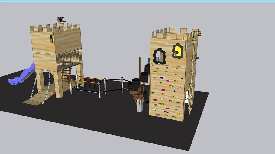 Parque Infantil-Castillo Medieval.