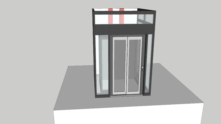 Elite Elevator Glass Walls