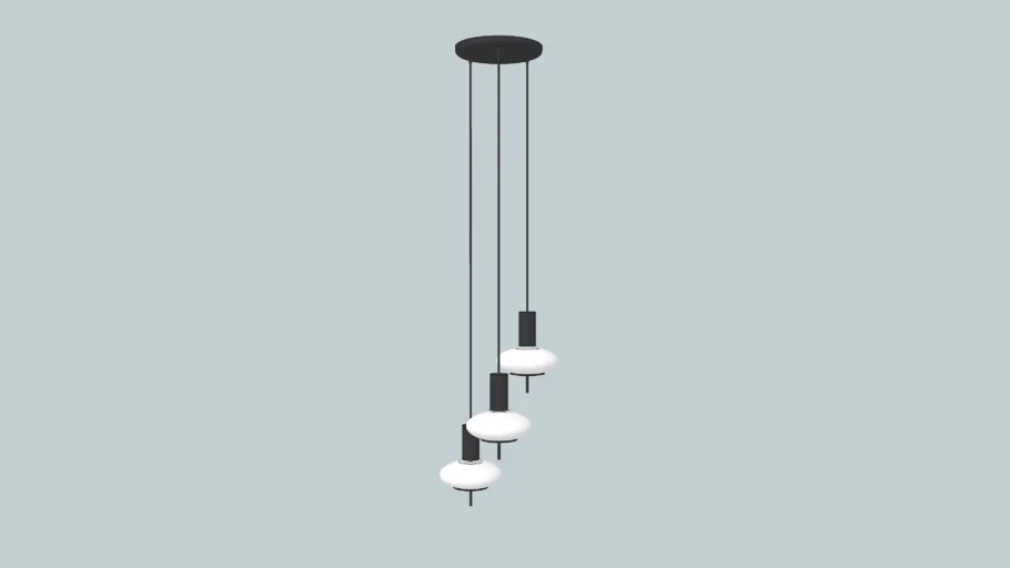 TORNI A 3P pendant lamp / plafond UMMO Lighting