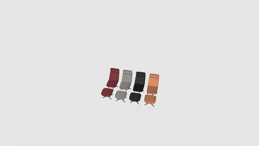 IKEA HAVBERG Swivel armchair, family