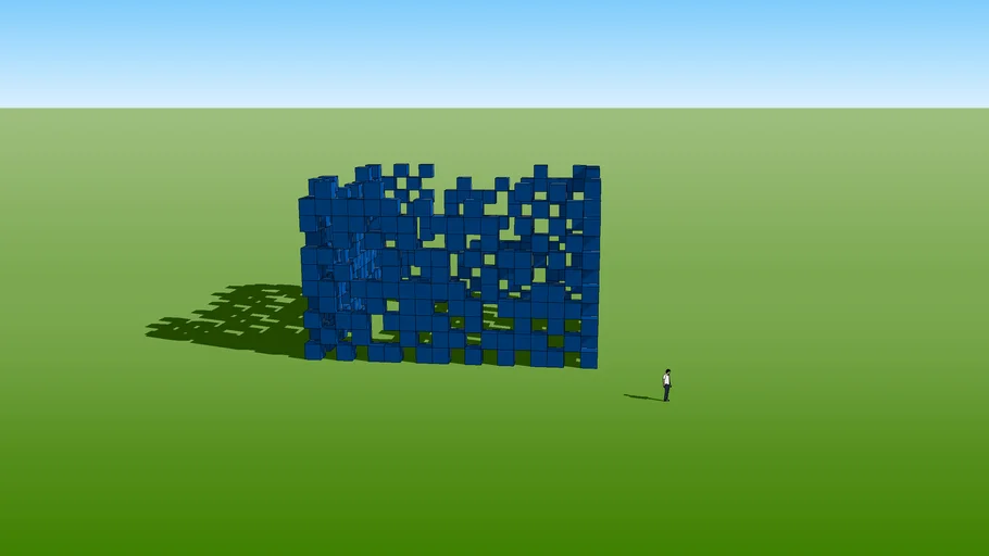 cubes wall