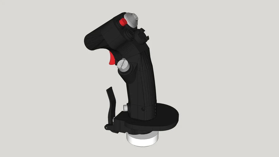 Thrustmaster Warthog Joystick Handle | 3D Warehouse