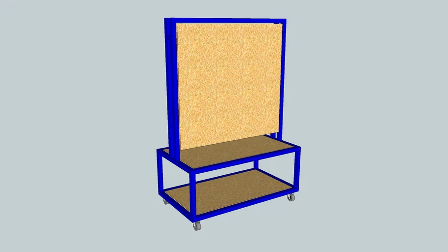 Verrijdbare montagetafel